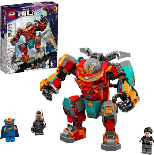 Bloques Lego Marvel Tony Stark's Sakaarian Iron Man 369 Pzs 