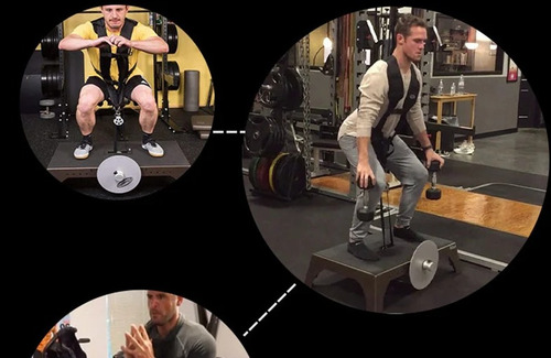 Máquina Entrenamiento Isoinercial Squat Centrífuga