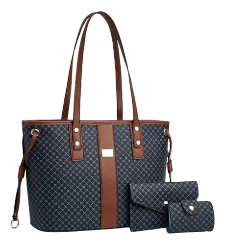 Set De 3 Bolsas Mujer Estilo Retro Tipo Crossbody