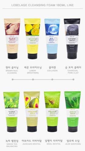 Espuma Limpiadora Facial Coreana Regeneradora De Colágeno