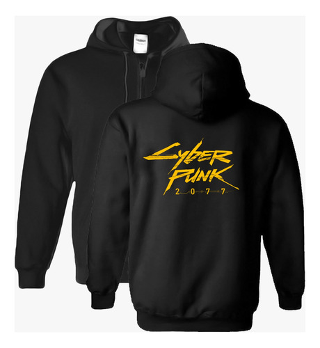 Cyberpunk Sudadera Con Cierre T01