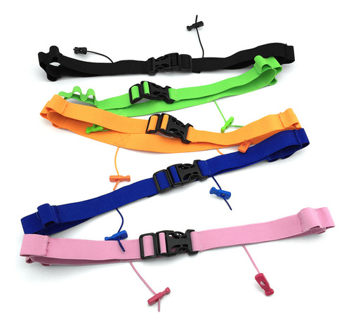 Nuevo Cinturón Unisex Con Número De Carrera De Triatlón Y