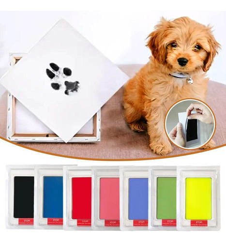 Kit De Manos Y Huellas Para Bebés - Baby Safe Ink Pads Paw 2