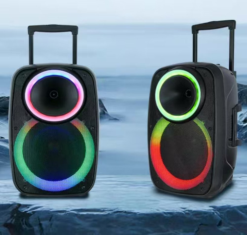 Kp-mx1502bt Altavoz Bluetooth Portátil Con Micrófono Karaoke
