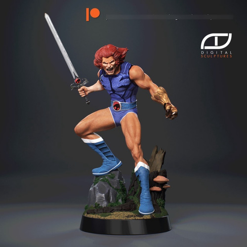 Archivo Stl Impresión 3d - Thundercats - Leon O Stl