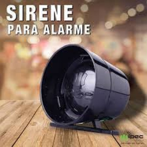 Imagem 5 de 7 de Sirene Digital 1 Som 12 Vdc Ipec 105 Db Alarme Eletrificador