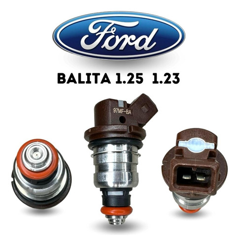 Inyector Gasolina Ford Fiesta Balita 1.25 1.3
