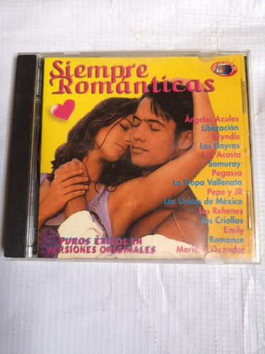 Siempre Románticas Disco Compacto Baladas Originales 