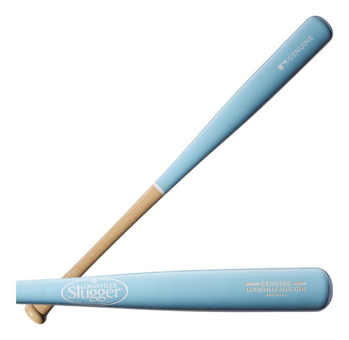 Bat Louisville De Madera Genuine Mix 34in Ligh Blue