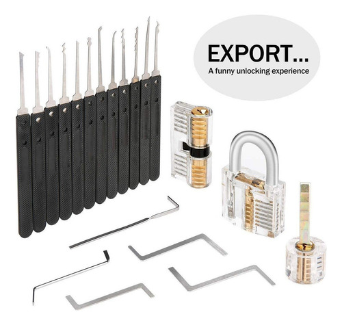 Juego De Herramientas De Cerradura De Puerta Con Cerradura T