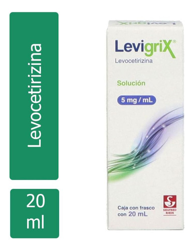 Levigrix Solución 0.5 Mg/ml Caja Con Frasco Con 20 Ml