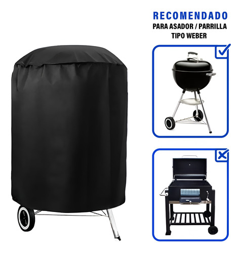 Funda Para Asador Redondo Weber Kettle 22 Premium Oxford