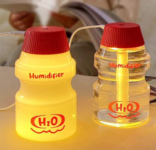 Humidificador De Aire En Forma De Botella Para Dormitorio
