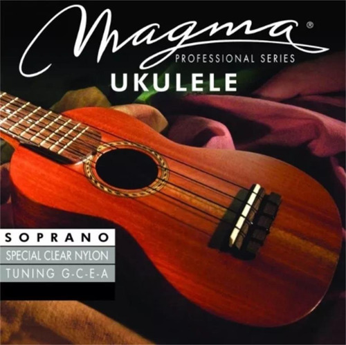 Imagen 1 de 5 de Encordado Ukelele Soprano Magma Uk100n Nylon - Oddity