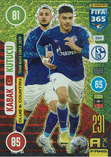 Carta Adrenalyn Xl Fifa 365 2021  Kabak Kutucu 264