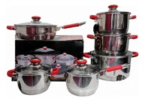 Comprar Set De Ollas De Acero Inoxidable Valeska Classic 12 Piezas