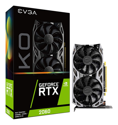 Tarjeta Grafica Evga 06g-p4-2066-kr Geforce Rtx 2066 Gaming 