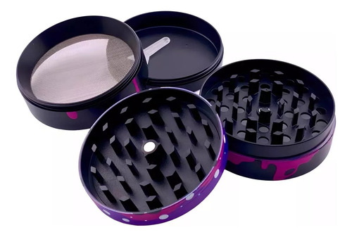 Vasoyo Kit Grinder Metal Molinillo De Especias Y Hierbas 50mm