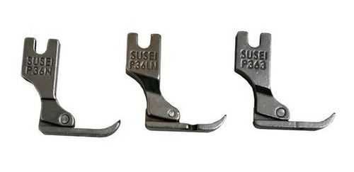Imagen 1 de 2 de Kit De 3 Pies De Cierre Para Máquina Recta Industrial
