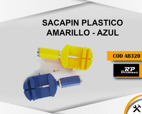 Sacapin Para Relojeria De Pasta Color Azul