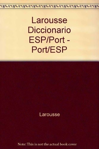 Diccionario Portugues Español - Larousse