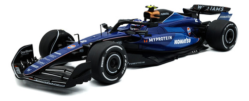 F1 Williams Fw46 Sargeant Gp Arábia Saudita 2024 1:18 Solido