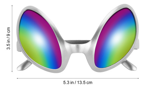 Gafas Extravagantes De Simulación De Extraterrestres, Gafas