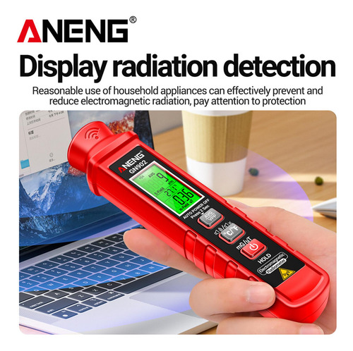 Probador Emf Emf Pantalla De Retroiluminación Medidor Emf