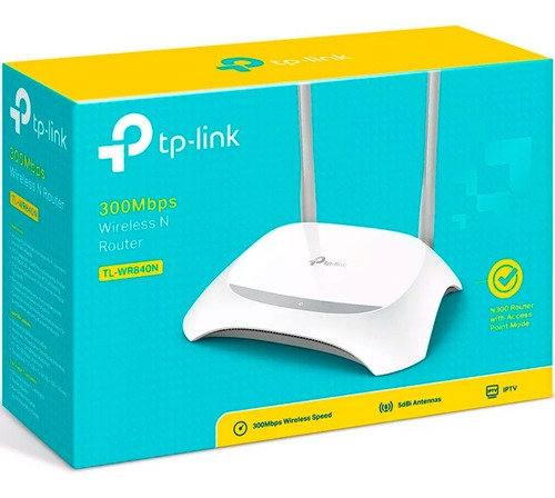 Tp-link Wifi Router Repetidor 300mbps, Tl-wr840n