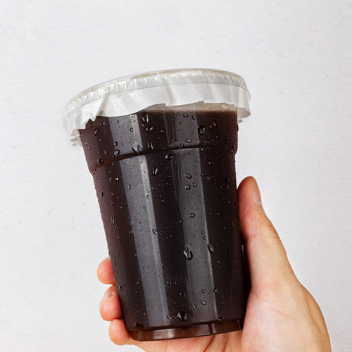 Papel Sellador Bubble Tea Cup, A Prueba De Fugas, Con Tapa,