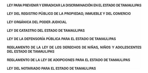 Legislación Esencial Civil Familiar De Tamaulipas 2025. Código Civil. Código Nacional De Procedimientos Civiles Y Familiares. Guía Práctica Términos, Plazos. Ley Para El Desarrollo Familiar