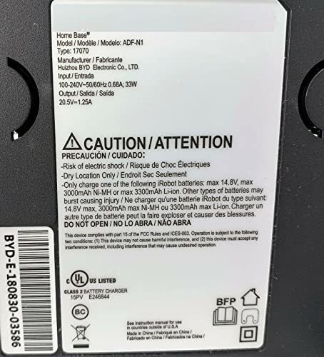 Cargador Para Roomba E5 E6 I3 I4 I6 I7 I8 100-240v