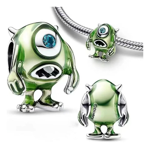 Charm Pandora Original Wazowski Monsters Inc. University