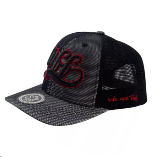 Boné Tuff Star Black Snapback - Preto/prata