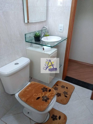 Imagem 27 de 30 de Sobrado Com 2 Dormitórios À Venda, 160 M² Por R$ 530.000,00 - Parque São Vicente - Mauá/sp - So0103