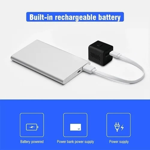 Imagem 4 de 7 de Mini Câmera Full Hd 1080p Ir Dvr Inteligente Sem Fio Ip Wifi