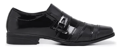 Sapato infantil sales social masculino preto
