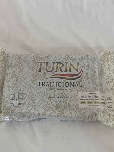 Cobertura Marqueta Chocolate Leche Turin 1kg