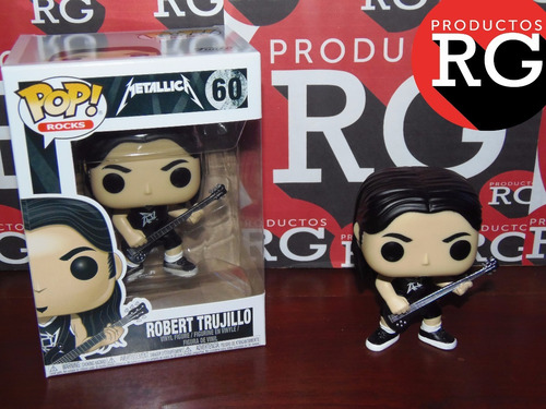 Pop! Rocks Metallica (60) Robert Trujillo +caja Protectora *