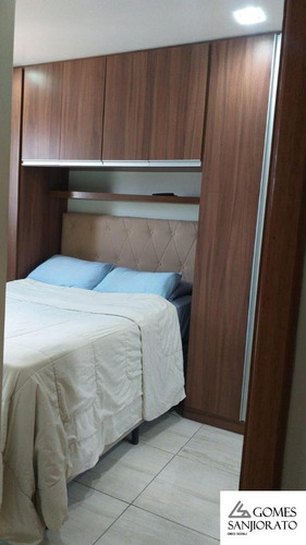 Imagem 11 de 18 de Apartamento Para A Venda No Bairro Vila Alzira Em Santo André - Sp . - Ap01405 - 69427286