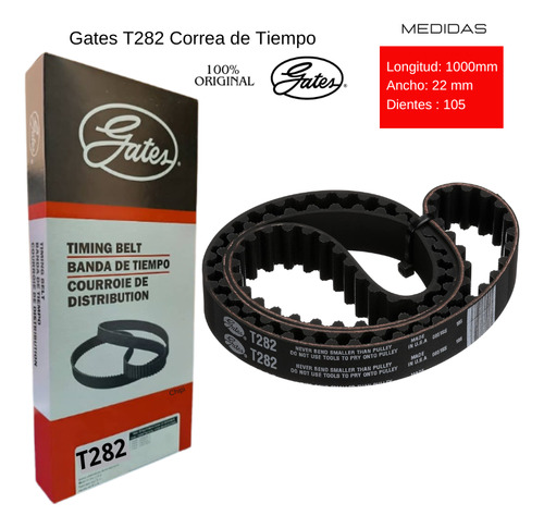 Correa De Tiempo Compatible Kia Rio 1.4 2010