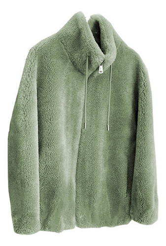 Chamarra Polar Grueso Chamarra Mujer Casual Abrigo Invierno