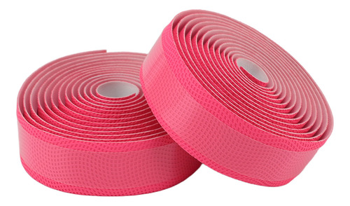 Cinta Adhesiva Rosa Para Manillar De Bicicleta, 1 Par, Mango