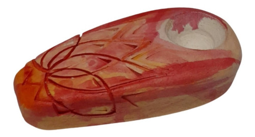 Imagen 2 de 8 de Pipa Ceramica Hecha A Mano Fácil De Limpiar 6 Cm. Artesanal