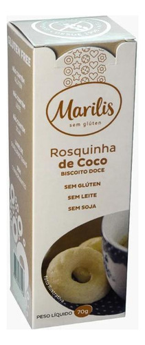 Rosquinha De Coco 70 Gr Marilis