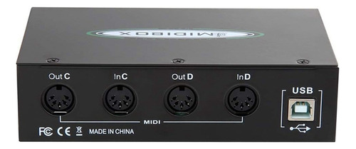 De Instrumentos Musicales Midi Box Usb Midi Merge Thru Box