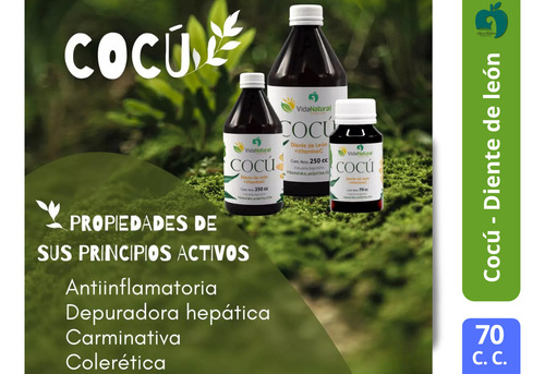 Cocú + Vitamina C - Limpieza Digestiva Liquido 70 Ml - Vida Sin Sabor