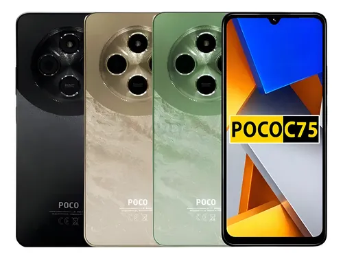 新品　POCO C75 8GB RAM 256GB ゴールド　GOLD Xiaomi Poco C75 C Dual Sim 256gb Global 8 Gb Ram Com Cor Dourado