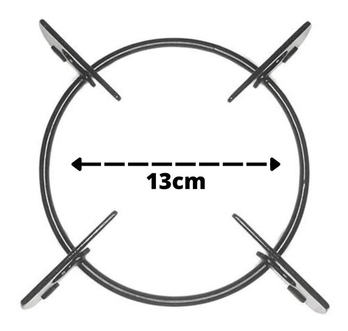 Trempe Grelha Grade Fogão Cooktop Fischer 4/5 Bocas