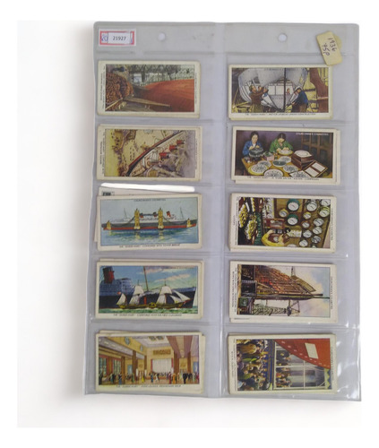 Antigo Lote Com Estampas Promocional De Tabaco 21927 Rrdeco (Usado)